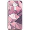 Mixroom - Cover Custodia Back Case in TPU Silicone Morbida per ASUS ZENFONE 3 Deluxe ZS570KL Fantasia Triangoli 3D N1094