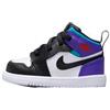 JORDAN JORDAN 1 MID ALT (TD) BIANCO/MULTICOLOR