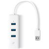 TP-Link UE330 Adattatore USB di Rete 2 in 1, Hub a 3 Porte USB 3.0, Adattatore Gigabit Ethernet, Porta Gigabit Ethernet, Plug & Play, Design Compatto e Portatile, Windows, Mac OS, Linux OS, Chrome OS