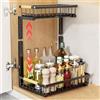 Cicilyna Organizer Sottolavello Cucina, Organizzatore Cucina, Scaffale Contenitori per Aradio