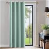 PONY DANCE Tenda Oscurante Camera da Letto 1 Pezzo L 140 x A 240 cm Tende Termiche Isolanti per Interni Curtain con Anelli Cameretta Bambina, Verde Chiaro