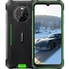 Blackview Smartphone Rugged BV8800, 6,58'' 90Hz FHD+, AI Quattro Fotocamera 50MP Visione Notturna, Helio G96 8GB+128GB, Batteria 8380mAh, IP68 Cellulare Impermeabile Android 11, GPS NFC Verde