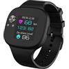 Asus Smartwatch VivoWatch BP, Frequenza e Pressione cardiaca, Accellerometro e GPS integrato, qualità del sonno e livello di Stress, Bluetooth, Android e iOS