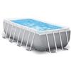 Intex 26790 piscina rettangolare telaio Prisma Frame cm 400x200x122 pompa filtro