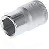 GEDORE Inserto per Chiave a Bussola, Attacco 1/2 pollici, 12.5 mm, Bocca Esagonale, Chiave a Bussola 15 mm, Utensile, 19 15, Acciaio Cromato