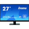 IIYAMA XU2792UHSU-B1 27inch Wide LCD 3840x2160 4K UHD IPS Technology LED Bl HDMI DP DVI USB-Hub