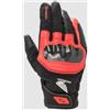 HONDA ITALIA Guanti moto Honda Alpinestars SMX Z Drystar nero/rosso tg. XL - 08ALPGLVSXRXL