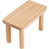 Beavorty Piattaforma in Legno per Criceti Giocattolo Multifunzionale per Cincillà Accessorio per Parco Giochi