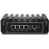 KingnovyPC 4-Port Micro Firewall Appliance, Mini PC, VPN, pf-Sense Plus, OPNsense, Router PC, Intel N5105, AES-NI, Fanless, 4 x 2.5GbE I226-V, Console, 2xUSB3.0 l USB2.0, HDMI, DP, 16G RAM, 256G SSD