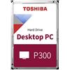 TOSHIBA Hard-Disk Toshiba P300 HDWD260UZSVA 6TB 3,5\" Sata 3 7200rpm 128MB