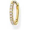 Thomas Sabo Orecchino da donna pietre colorate creole singole argento sterling 925 CR659-488-7