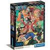 Clementoni Puzzle One Piece - 1000 Pezzi - Puzzle Adulti, Poster Incluso, Puzzle Anime, Manga, Divertimento Per Adulti, Made In Italy, 39921