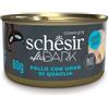 Schesir after dark pate pollo e uovo di quaglia 80 g