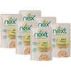 Next Cat Busta Multipack 6x70G FILETTI DI POLLO CON SALMONE E CAROTE