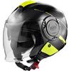 PREMIER Casco Jet Premier Cool Evo Nero Giallo, TAGLIA Tg. XS