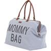 Childhome Borsa Mommy Bag - GRIGIO 55X 30X40 Include Materassino per il Cambio
