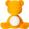 Qeeboo LAMPADA TEDDY GIRL FINITURA VELLUTO CON LED RICARICABILE 25002 QEEBOO -PROMO-