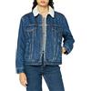 Levi's Ex-Boyfriend Sherpa Trucker Giacca Donna, Rough and Tumble, L