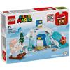 Lego Super Mario 71430 Pack di espansione La settimana bianca della famiglia Pinguotto