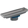 CANALETTA DOCCIA GEBERIT CLEANLINE A FILO PAVIMENTO PIASTRELLABILE IN ACCIAIO INOX