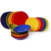 Excelsa set 18 piatti New Trendy multicolor servizio tavola porcellana