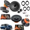 HERTZ Kit 6 Casse Altoparlanti Anteriori e Posteriori Hertz per Opel ADAM dal 2012