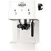 Gaggia RI8423/21 GranGaggia Style White - Macchina Manuale per il Caffè Espresso, per Macinato e Cialde, 15 bar, 1L, Bianco, 1025W