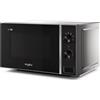 Whirlpool MWP 101 SB forno a microonde Superficie piana Solo microonde 20 L 700 W Nero, Argento