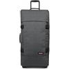 Eastpak Valigia morbida grande Eastpak Tranverz L 121L Valigia XXL a 2 ruote per soggiorni lunghi Black Denim