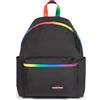 Eastpak Zaino per computer portatile Eastpak Day Pak'r 24L Borsa per la scuola adatta a laptop da 14" con tasca di sicurezza Rainbow Dark