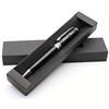 CustomDesign.Shop Penna personalizzata in metallo Premium + confezione regalo | Crea un regalo davvero unico | Incisione laser - [nero]