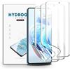nvskvd Pellicola Protettiva Idrogel per Xiaomi Redmi Note 12 Pro 5G, 3 Pezzi Pellicola Protettiva TPU per Trasparente HD Morbida Display ID Impronte Digitali(Non Vetro Temperato)