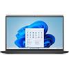 Dell Inspiron 15 (3520) Laptop, 15.6 Inch Full HD Display, Core i3-1215U Processor, 8 GB RAM, 256 GB SSD, UHD Graphics, Windows 11 Home, QWERTZ Keyboard, Carbon Black