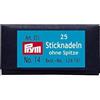 Prym Stick aghi senza SP. ST 14 color argento 1,90 X 60 mm