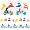 FINGERINSPIRE Stencil da Motocross per Pittura 30 x 30 cm - Riutilizzabile in Plastica per Impionbatura di Moto, Pareti e Mobili in Legno