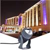 WZYJLyds Faretti A LED Proiettore A Fascio Stretto IP68 Impermeabile Riflettore 10W Lampada da Parete per Esterni Illuminazione del Paesaggio (Color : Bianco Caldo, Size : 110-230V)