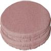 SalGiu Cuscini Sedia Rotondi Cucina (6 pezzi) Con Fascia Elastico Imbottito e Sfoderabile 40 cm (Rosa)
