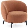 KARTELL poltrona LUNAM tessuto CURLY - 6245-C2