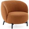 KARTELL poltrona LUNAM tessuto CURLY - 6245-C3