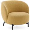 KARTELL poltrona LUNAM tessuto CURLY - 6245-C5