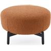 KARTELL pouf poggiapiedi LUNAM tessuto CURLY - 6249-C3