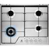 Electrolux PRONTA CONSEGNA - SPEDIZIONE IMMEDIATA Piano Cottura da Incasso a Gas 60 cm 4 Fuochi Speed Burner Inox Slim Profile Electrolux KGS6434SX