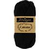 Scheepjes - Scheepjes 110 Jet Nero Catona Filato - 1x50g