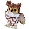Wild Republic Hug'ems Grande Gufo Di Corno, Peluche Di Animali, Peluche Per Bambini, Regali Per Bambini, Imbottitura Realizzata Partendo Da Bottiglie Riciclate