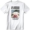 Abbigliamento personalizzate. Magliette divertenti unisex personalizzate Think - personalizzate o neutre