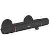 GROHE Precision Trend New Miscelatore termostatico per doccia, temperatura GROHE SafeStop a 38 °C, nero opaco, 1022172432