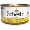 Schesir Cat Adult Cibo Umido per Gatti - Tonnetto con Surimi - JELLY - 24x85 gr