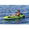 Bestway kayak gonfiabile 1 posto da pesca canoa bestway pagaia remi mare fiume nuovo