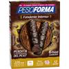 PESOFORMA Barrette al Cioccolato Fondente Intenso 12 barrette da 31 grammi Doppio cioccolato