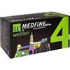 Med Trust Italia Srl Wellion Medfine Plus 4 Ago Per Penna Da Insulina G32 100 Pezzi